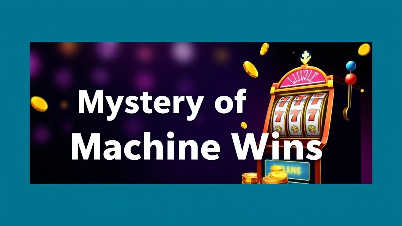 Delving into the Mystery of Online Casino Machine Wins